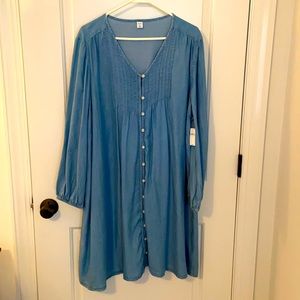 Jean Old Navy button down dress
